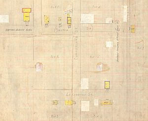 1919 fire insurance map of Safford