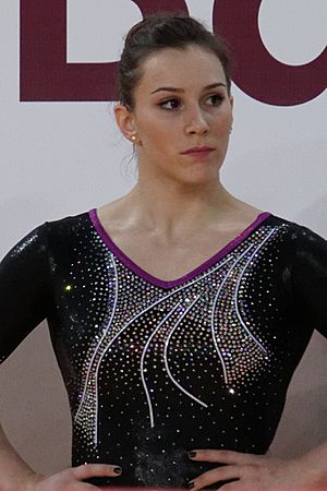 2015 European Artistic Gymnastics Championships - Floor - Erika Fasana 01.jpg