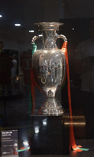 2016 UEFA Euro Trophy CR7Museum