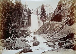 8. The vernal fall, Yosemite valley