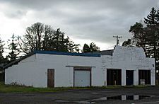 Former commercial building in the area