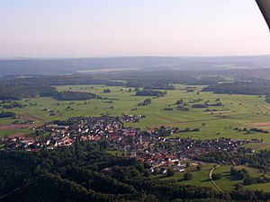 Aerial view of Mahlstetten