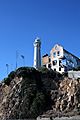 Alcatraz lighthouse and ruins
