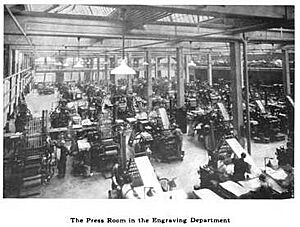 American Bank Note Press Room