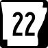 Highway 22 marker