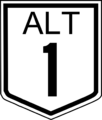 Australian Alternate Route 1