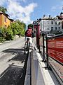 Bicycle lift in Trondheim 2