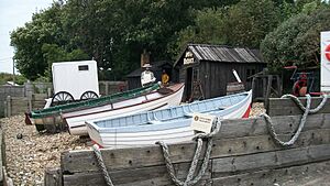 Blackgang Chine quay side