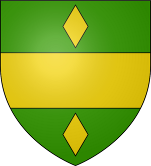Blason ville fr Clermont-sur-Lauquet (Aude)