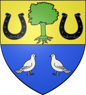 Blason ville fr Colombiers-du-Plessis 53