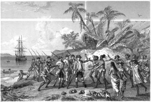 Bougainville at Tahiti