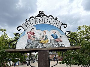 Brandon town sign