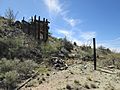 Bulldozer Mine Ruins Helvetia Arizona 2014