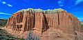 Cathedral Mountain, in Cathedral Valley, of Capitol Reef National Park