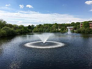 Centennial Lake at Rider University