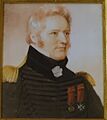 Charles-Michel d'Irumberry de Salaberry (1778-1829), by Anson Dickinson, 1825, watercolor on ivory - Château Ramezay - Montreal, Canada - DSC07496