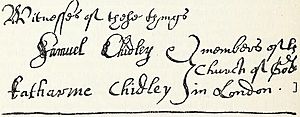 Chidley signatures