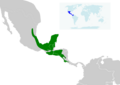 Chlorostilbon canivetii map