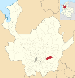 Location of the municipality and town of San Rafael, Antioquia in the Antioquia Department of Colombia
