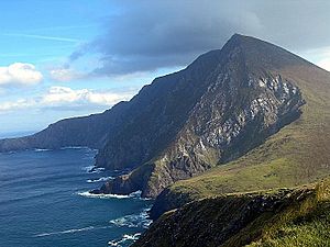 Croaghaun cliff