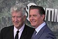 David Lynch and Kyle MacLachlan at the Twin Peaks Premiere 2017
