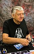 A photograph of David Prowse