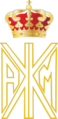Dual Cypher of King Constantine II and Queen Anne-Marie of Greece