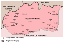 Duchy of nitra 11th century