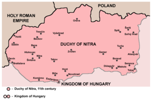 Duchy of nitra 11th century