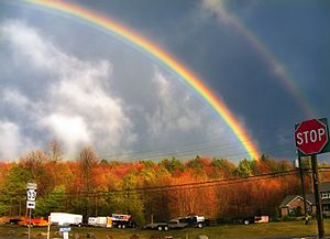 Rainbow near PA 33