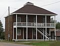 Fort Harker Guardhouse Museum from SE 1