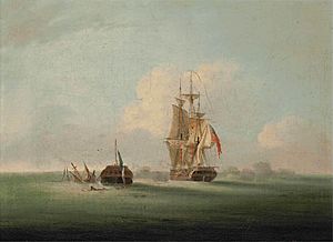 Francis Sartorius - The capture of La Didon by H.M. frigate Phoenix CSK 12016