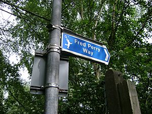 Fred Perry Way sign