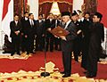 Habibie presidential oath