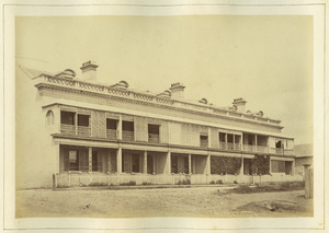 Harris Terrace at the corner of George and Margaret Street Brisbane, ca. 1869f