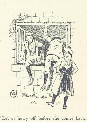 Illustration taken from page 52 of 'Clear as the Noon Day'