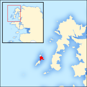 Inishkea North (with inset) - County Mayo