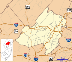 Troy Meadows is located in Morris County, New Jersey