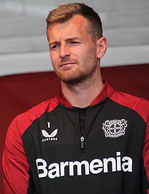 Lukáš Hrádecký, 2022-07-31, Saisoneröffnung Bayer 04, Leverkusen (1).jpg