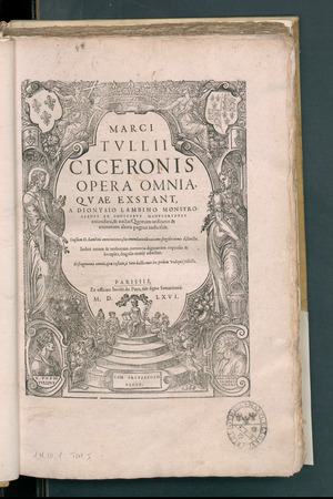 Marci Tullii Ciceronis Opera Omnia