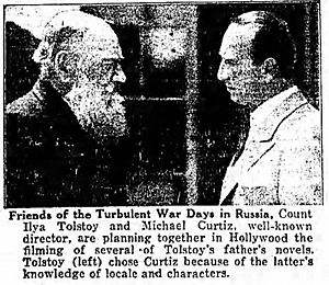 Michael Curtiz and Ilya Tolstoy