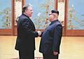 Mike Pompeo and Kim Jong Un (1)
