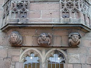 Monmouth Priory - Corbels
