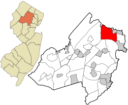 Location in Morris County and the state of New Jersey