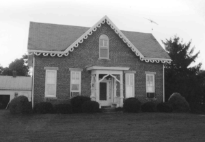 Nelson Burr home near Carbondale, Indiana