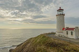 North Head Lighthouse, Pacific Ocean