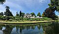 Panorama of Curator's House and Garden