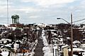 Pine Street - Looking East - 1997 Ash Water Tower - Pearl Water Tower