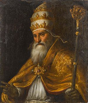 Portrait of Pope Pius V by Palma il Giovane.jpg