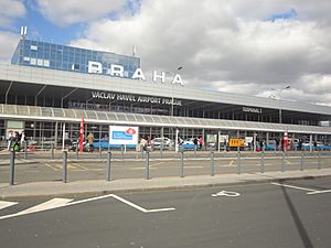 Prague Václav Havel Airport in 2019.02